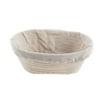 빵발효기 제빵발효기 발효기 타원형 반죽 Banneton 빵 바구니 Brotform 발효 등나무 대량 교정 증명, 01 21cm