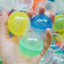 디엠몰 다용도 뽑기 캡슐볼세트 축제 행사 반투명 추첨볼 랜덤 뽑기공, 15P, 랜덤(65mm)