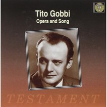 [CD] 티토 고비가 부르는 오페라와 가곡집 (Tito Gobbi : Opera and Songs) : Mozart / Verdi / Puccini / R...