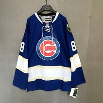 힙합 아메리칸 단체복 유니폼 아이스하키 동아리 오버핏 필드하키 슈트 복 맨투맨 연습복, XL, X