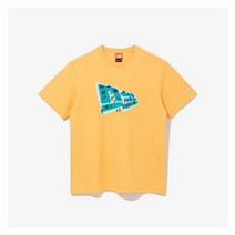 뉴에라 M 뉴에라반팔티 NQC 13086520 AP NEFC FISHING MAP RS 22 P YE