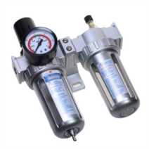 유수분리기S고성능-400 BSP Thread Air Compressor Treatment Filter Regulator Oil Water Separator Trap, 02 3/8