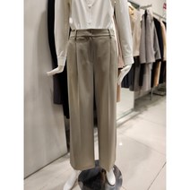 리스트 2023년 봄신상품 원턱와이드팬츠(TWWSLN50010)