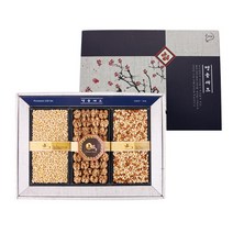 자체브랜드 자연 그대로의 맛! 국내산 명품 호두 잣 견과류 선물세트 설날 추석 명절, 1box, 사각 견과세트 3호