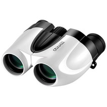 쌍안경 고배율 콘서트 망원경 Bak4 렌즈 10×25 8.5°광시야 초고투과율 초고해상도 폴딩 쌍안경 라이브 안경 대응 어두워지지 않는다 천체 관측 야구 스모 관전 축구 경기 스트랩 렌즈 용 크로스 수납 봉투 첨부 일본어 취급 설명서 화이트