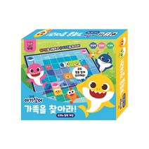 핑크퐁 아기상어 가족을 찾아라! 도미노 협력게임, 단품