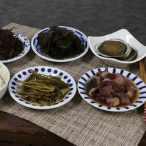(전남오픈마켓)완도항아리속바다 황칠장아찌 530g 4종, A 곰피 장아찌 530g
