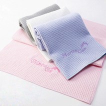 동일타올/와플40*80/ 극세사/타올/수건, 회색, 1개
