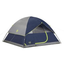 Coleman 썬돔 캠핑 텐트 2인용, 2 Person, Navy Blue