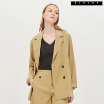 시슬리 린넨 더블 버튼 자켓 SAJK38131 LK