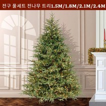 크리스마스 성탄 무장식 전나무 대형, 그린 솔트리(자동형)1.9M