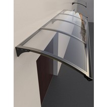 렉산 지붕 캐노피 투명지붕 차수판 현관 입구 판넬, 타입3-65x120cm(옵션이미지 참조)