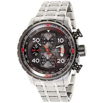 인빅타 Invicta 프로 다이버 남성용 48mm 스테인리스 크로노그래프 쿼츠 시계 실버(모델: 17204)