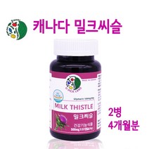 밀크씨슬 실리마린 간영양제 밀크시슬 간보조제 간보호제 헬퍼 남성 여성 간건강 피로회복 리버케어 프리미엄 milk thistle 민들레뿌리 아티초크분말 캐나다산 직수입, 2통