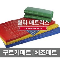 빅세일 [휠타매트리스] 90x180x6cm 구르기매트 체조매트 학교체육 유아체육 체육관매트 낙법 착지매트, 회색-일반형..