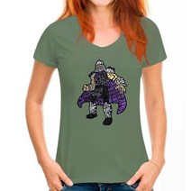 가정용파쇄기 파세기 쇄절기 Foot Clan Le 티셔츠 남성 슈레더 거북이 워드클라우드 여름, 13 WoMen pea green_09 4XL