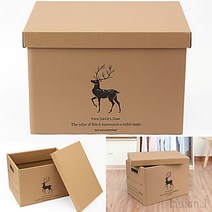 리시안제이 크라프트 종이박스 도서박스 소형종이상자