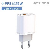 [후니케이스] 엑티몬 가정용 PD 25초고속 2포트 충전기(USB+C) (케이블미포함), 상세페이지 참조, 상세페이지 참조