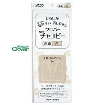 크로바 NEW 챠코페이퍼 양면 흰색 프랑스자수 먹지 퀼트, NEW 챠코페이퍼-양면 흰색