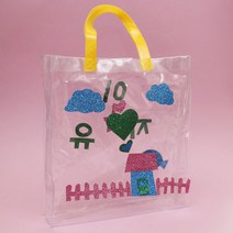 나무인형키즈 DIY방과후수업만들기 반짝반짝 비치백 만들기
