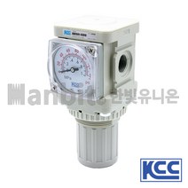 KCC정공 에어레귤레이터 KAR601-06BG 레규레이터 압력조절밸브, 1개