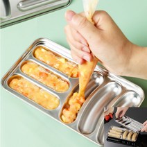 핸드메이드 소시지 틀일자 곡선 어묵만들기 수제소세지만들기 스텐틀 요리틀 몰드틀 소시지몰드 소세지모양틀 소세지몰드 소세지틀