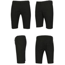 블랙 무난한 기본스타일 남자 슬림반바지 10대남자