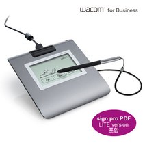 와콤 전자서명 패드 세트 (STU-430 + sign pro PDF), 단품