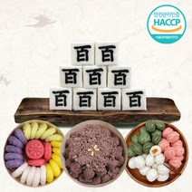 환갑 칠순 잔치 상차림 떡 3종 포장 1세트 (냉동), 칠순(한글), 삼색 꿀송편+수수경단, 1개