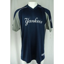 뉴욕 양키스 MLB 마제스틱 남성용 빅 톨 반소매 저지 셔츠