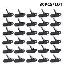Tarpaulin Clip Tent Canopy Buckle Outdoor Wind Rope Clamps Reusable Awning Mountaineering Camping Ac, [02] 30pcs lot