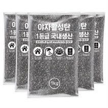 야자활성탄 실내 탈취제, 1kg, 25개