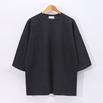 후앙스 남녀공용 오버핏 7부티셔츠 DLRT-6042