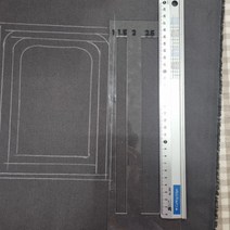 시접자 1cm~3cm, 1개