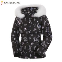 [까스텔바작] (여성)소프트 구스 헤비 다운_BG9WDW704_BK