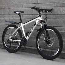 산악 자전거 21242730 속도 크로스 컨트리 자전거 학생 bmx 도로 경주 속도, 하얀, 21 속도