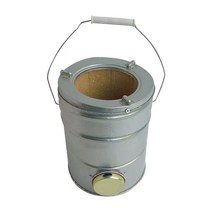 1구 1탄 연탄난로 연탄보일러 연탄 화덕 펫릿 스토브, 3단 난로 + 304망 + 집게