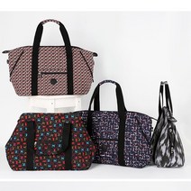 중년 여성 여자 엄마 할머니 큰 데일리 숄더 토트 1박 2일 여행 용 옷 가방 백 트래블백