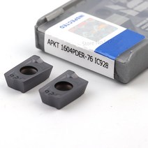 카바이드 인서트 APKT1604 PDR IC928 CNC 선반 가공 절삭 공구 금속 커터 APKT 1604 블레이드 밀링 터닝, [01] 10pcs, [01] APKT1604 PDR IC928