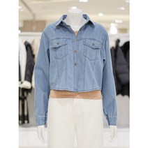 [AK PLAZA] [밸리걸]셔츠 스타일 데님 자켓(393430)