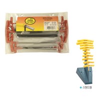 PGM*^몰본더스-T-볼렌치세트(탠드타입) 13189 2-10mm (SET) 작업 다용도 도육각 볼렌치 공구 수공구 작업용^^췤pgm, a^^옵션없슴