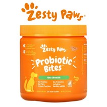 Zesty Paws 대형견 반려견 강아지 유산균 6종 90정