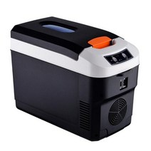 10L 소형 냉장고 12V 24V 자동차 가정용 듀얼 사용 야외 캠핑 휴대용 쿨러 스킨 케어, 01 D, 01 10L