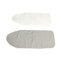 호텔용 스탠드 다리미판 커버+패드 (135 x 50 cm) 블랙스트라이프 (다리미판 미포함) cz, 1개