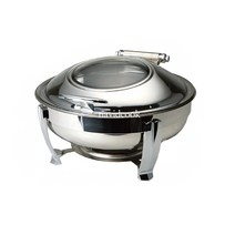 슬로우다운 차핑디쉬 부페용품 뷔페기물 웨딩홀기물, NH-019 원형 (스탠드형) 20호 일콜형