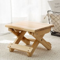 ABC 캠핑 우드 쿨러 스탠드 받침대 미니 의자, 접이식 미니 받침대_사각타입, 접이식미니받침대_사각타입