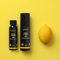 테라 비타민C 플러스 아연 60ml+80ml 2병세트 1박스