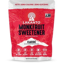 Lakanto 라칸토 클래식 나한과 몽크프룻 설탕대용 235g, 1개