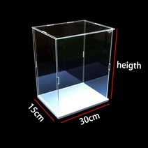 아크릴 박스 주문제작 레고 보관통 토미카 정리함 케이스 피규어 진열장수집품을 위한 개방형 디스플레이, 09 30x15cm_02 height 15cm