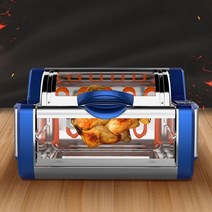 전기 케밥 기계 20l 1200w 자동 회전 바베큐 꼬치 그릴 스테인레스 스틸 로스트 오리 오븐
